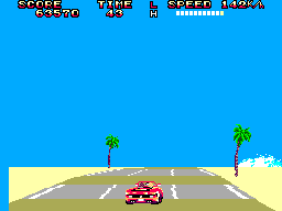OutRun 3D screenshot 4 for Sega Master System